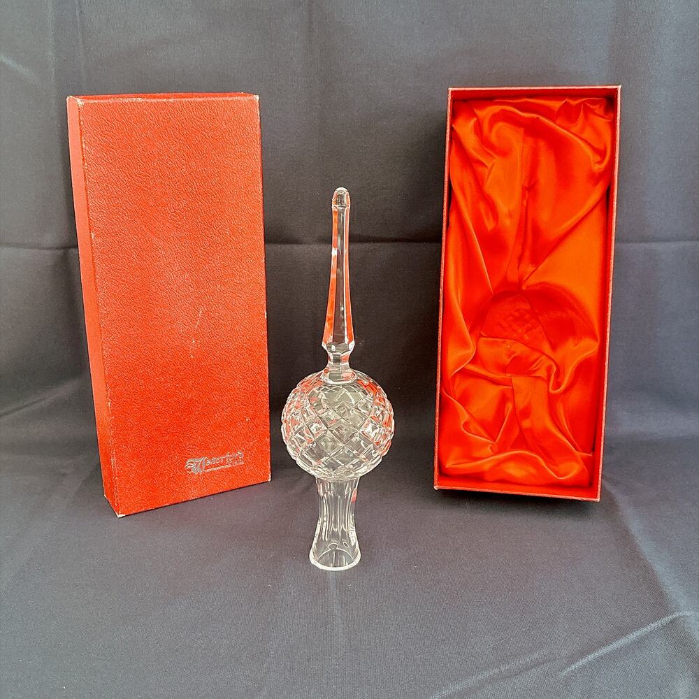 Vintage Waterford Crystal Tree Topper